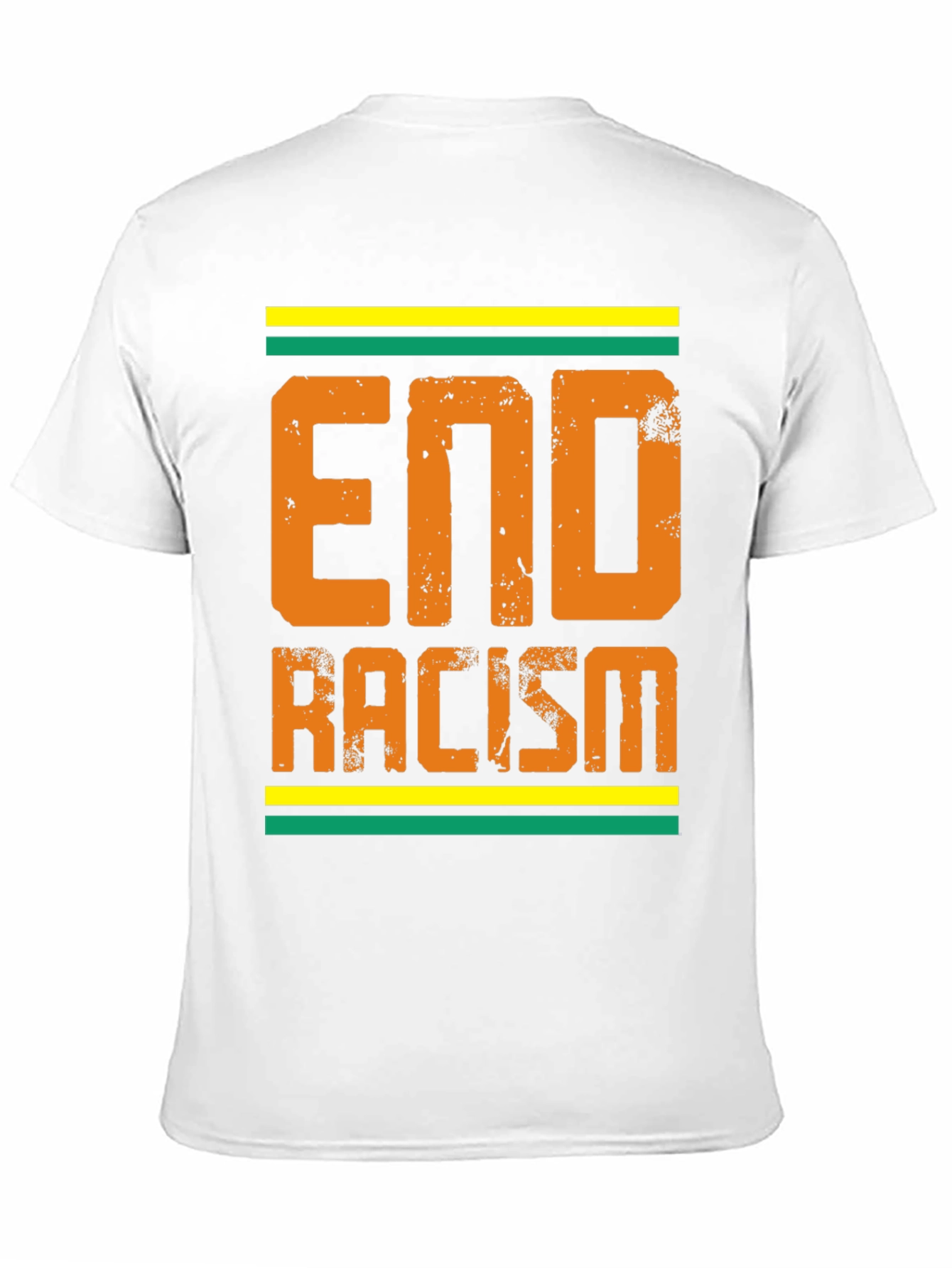End Racism Graphic Tee - Black T-Shirt
