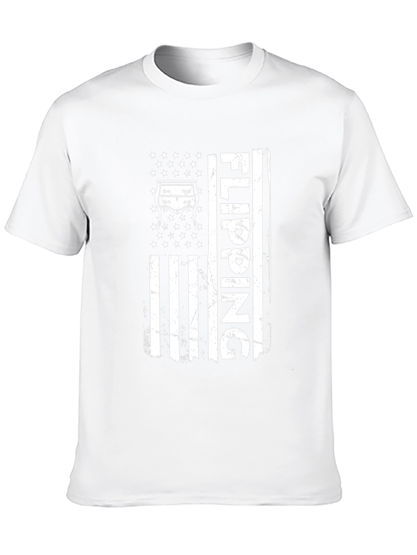 Flipping Furniture Flag Graphic T-Shirt