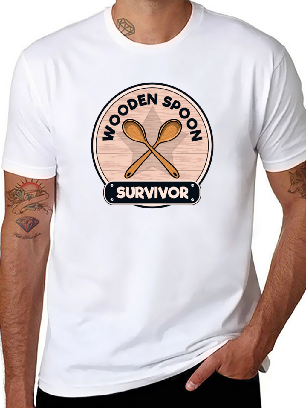 Wooden Spoon Survivor T-Shirt