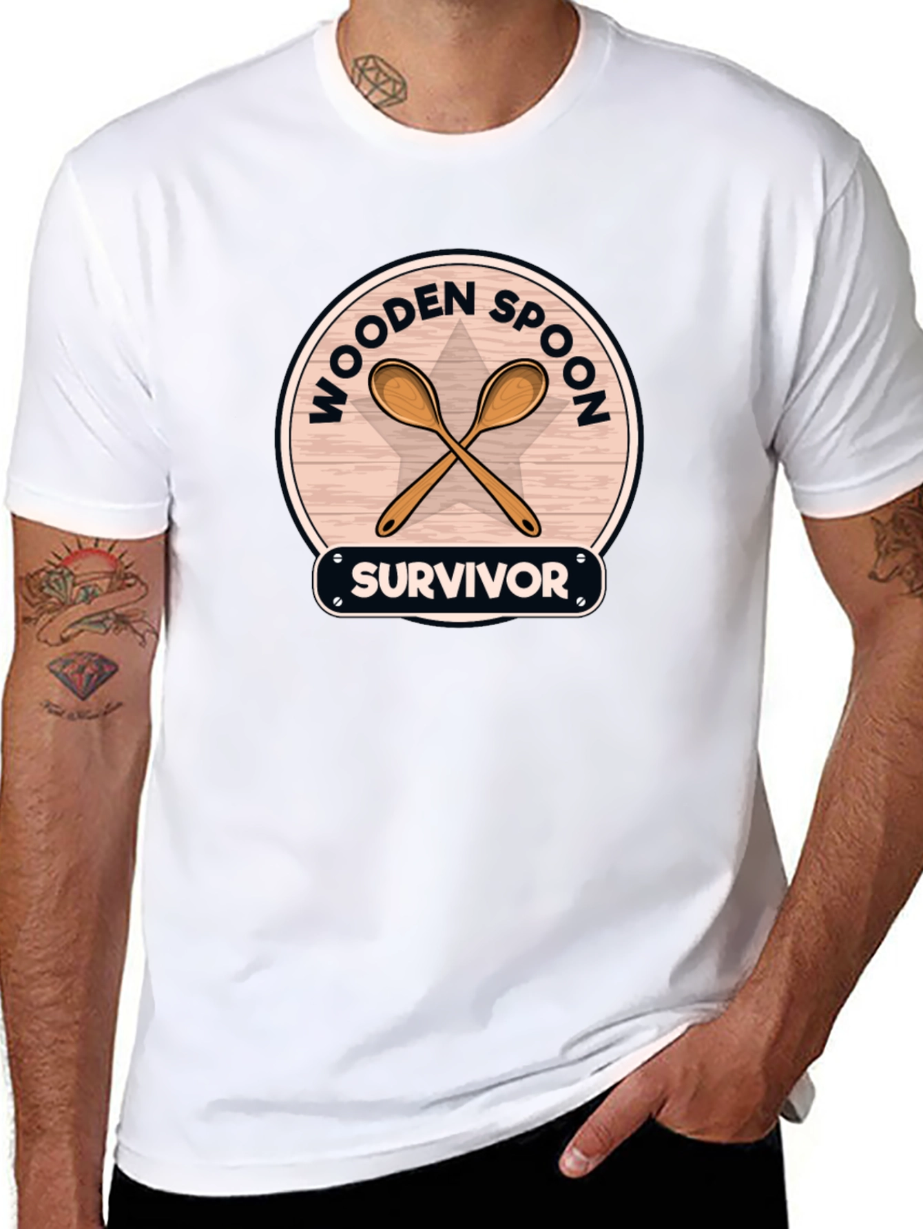 Wooden Spoon Survivor T-Shirt