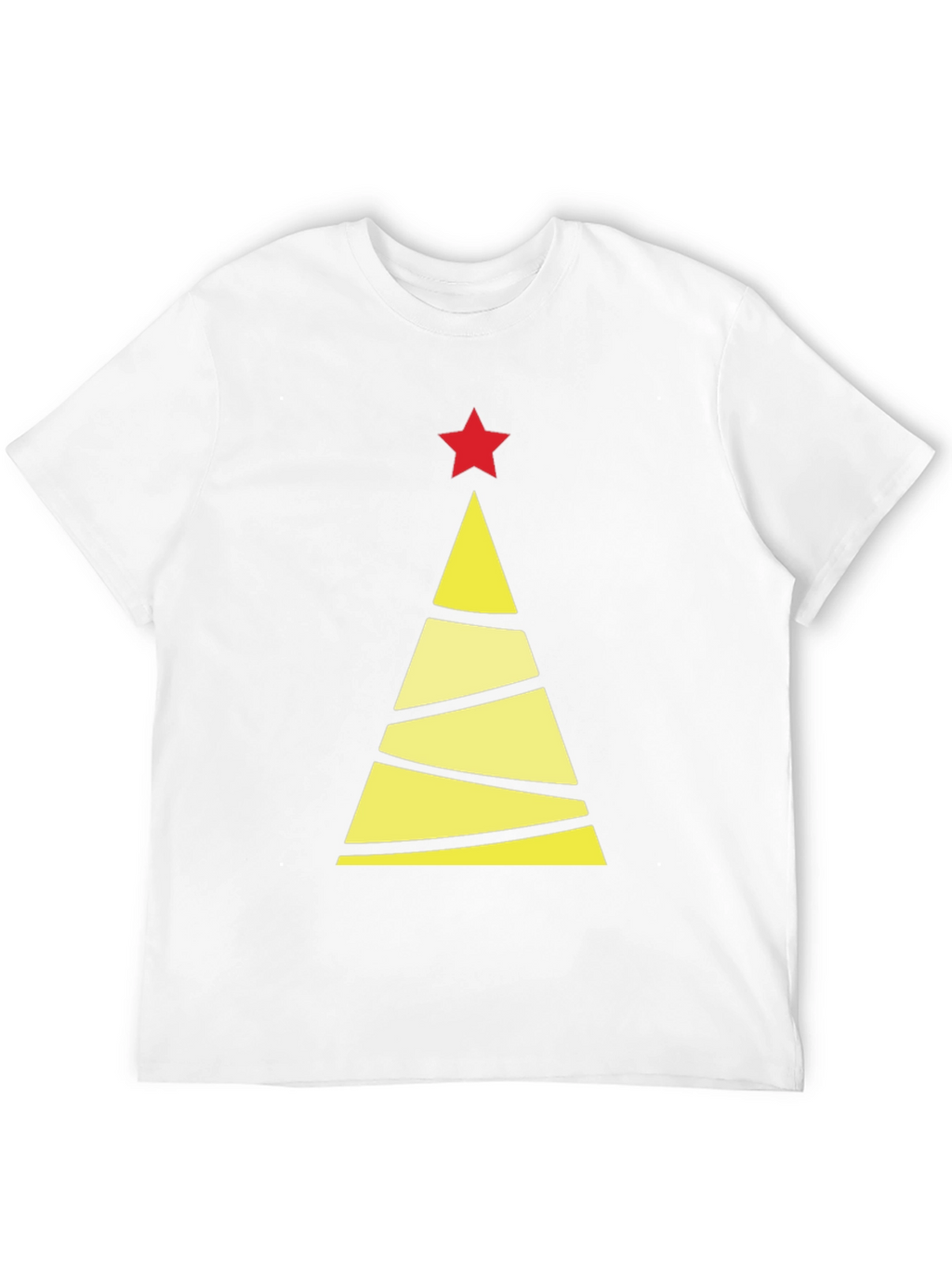Festive Christmas Tree Graphic Tee - Holiday Style