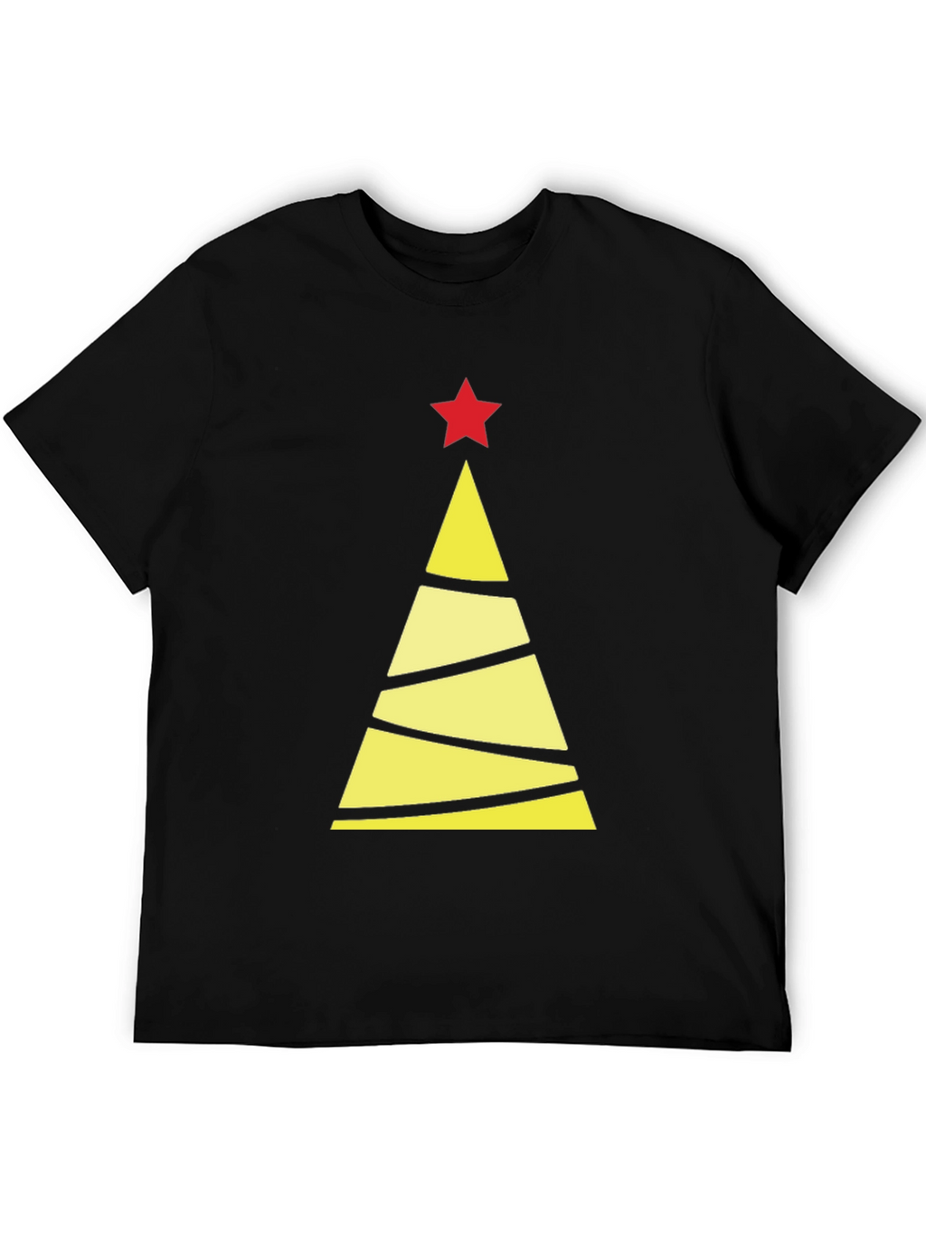 Festive Christmas Tree Graphic Tee - Holiday Style