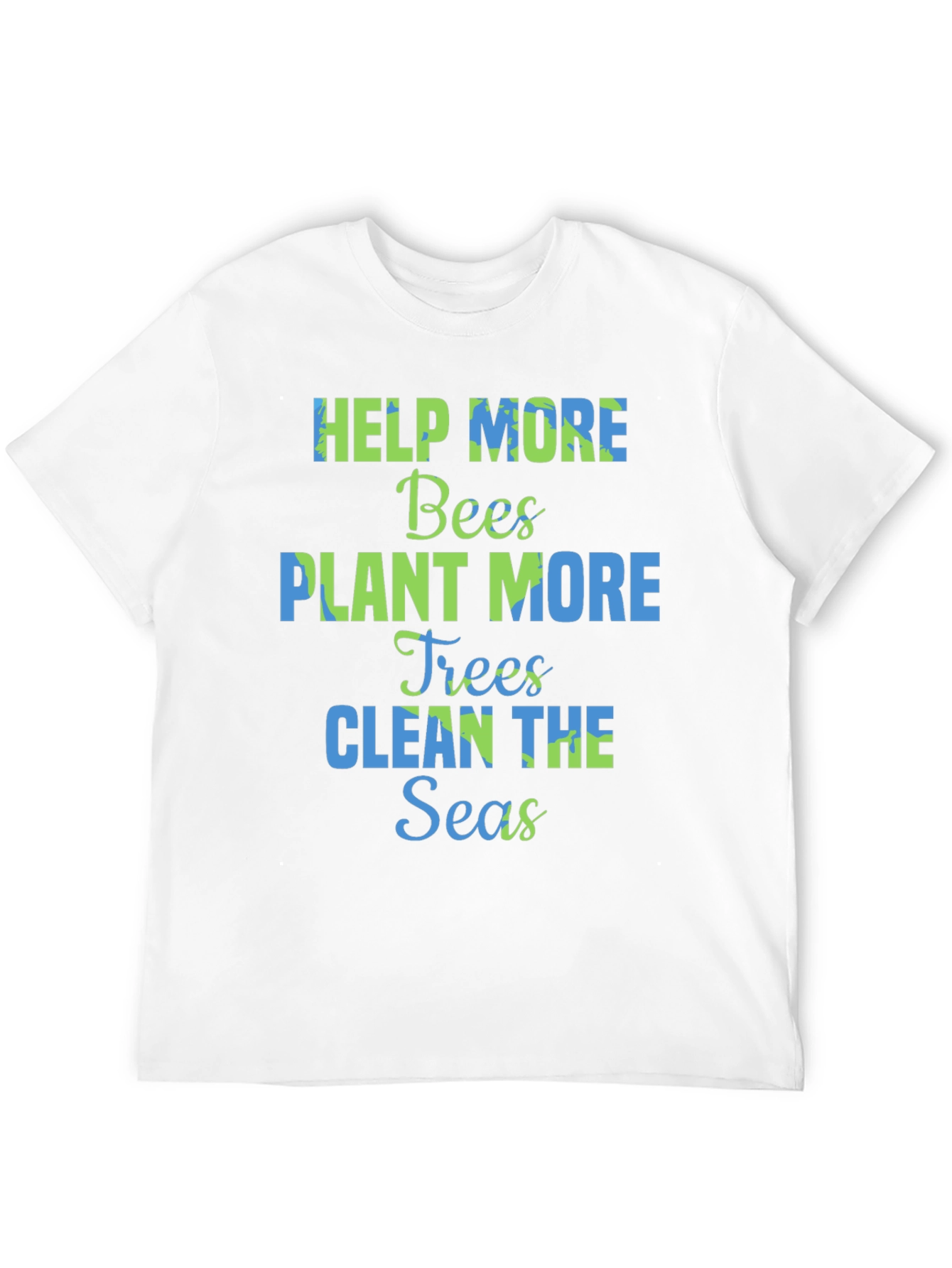 Eco-Friendly Graphic Tee - Save the Planet
