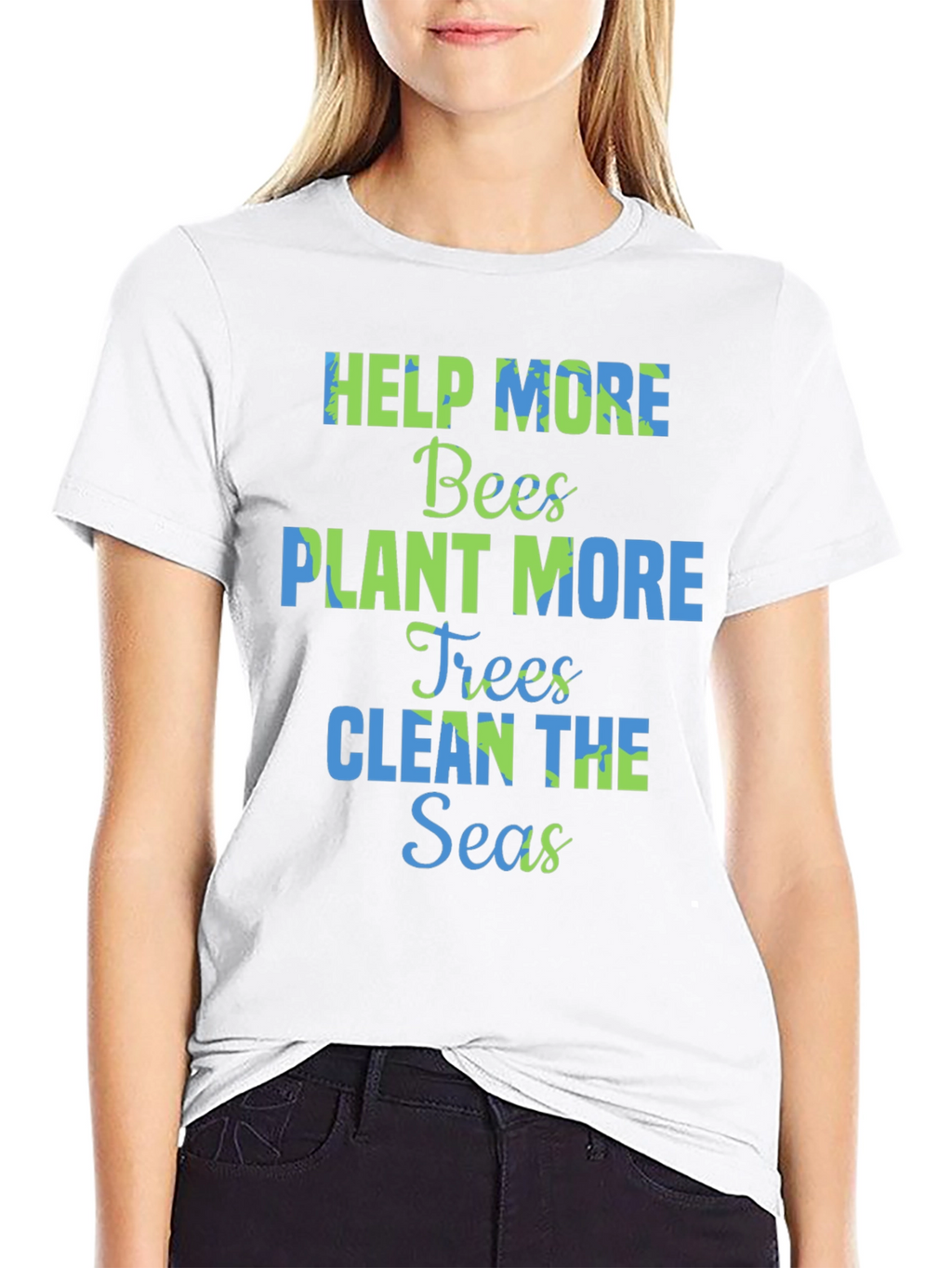 Eco-Friendly Graphic Tee - Save the Planet