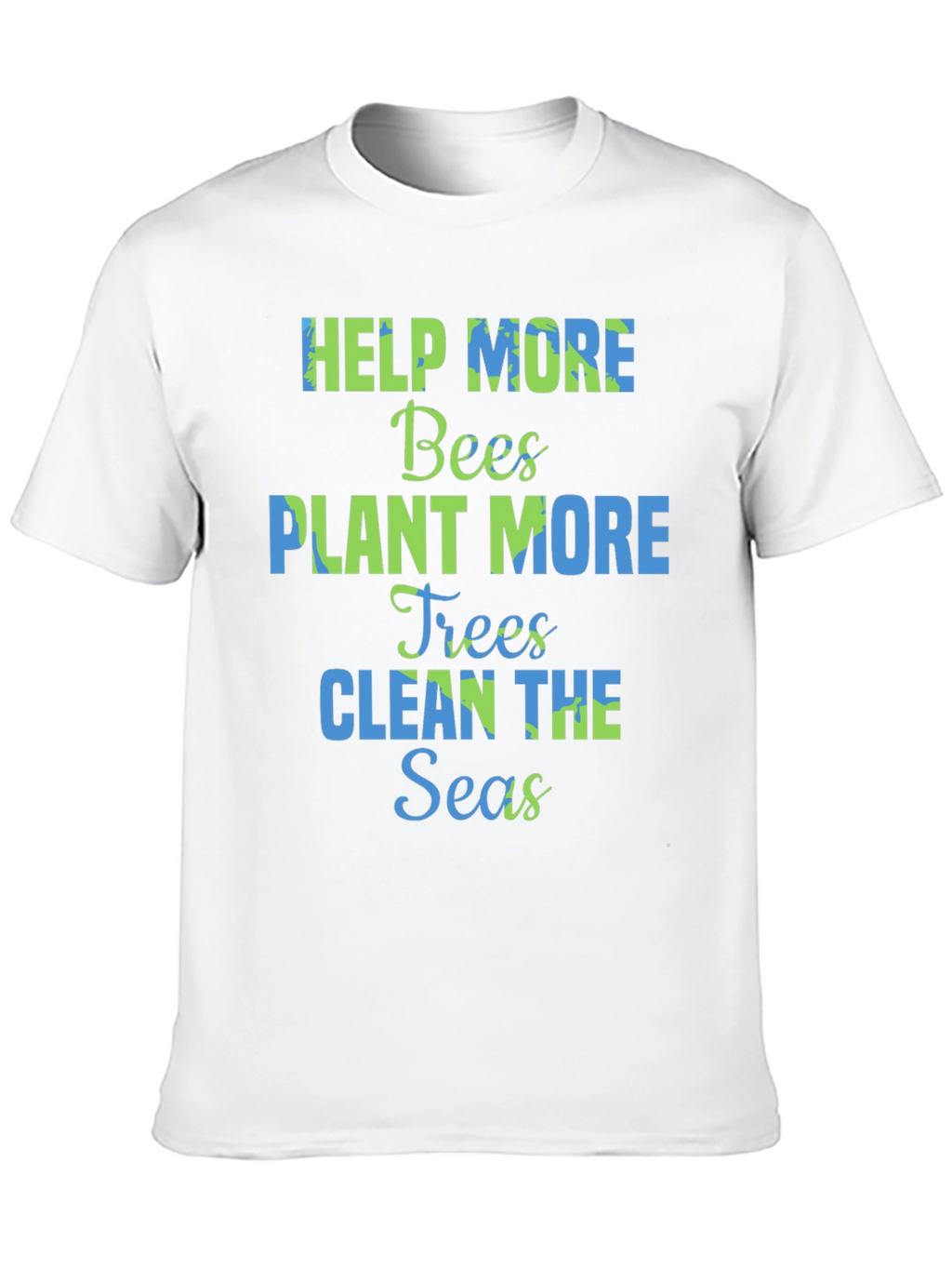 Eco-Friendly Graphic Tee - Save the Planet