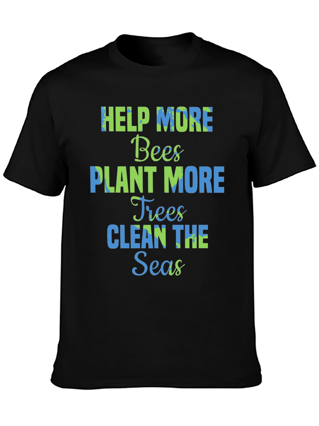 Eco-Friendly Graphic Tee - Save the Planet