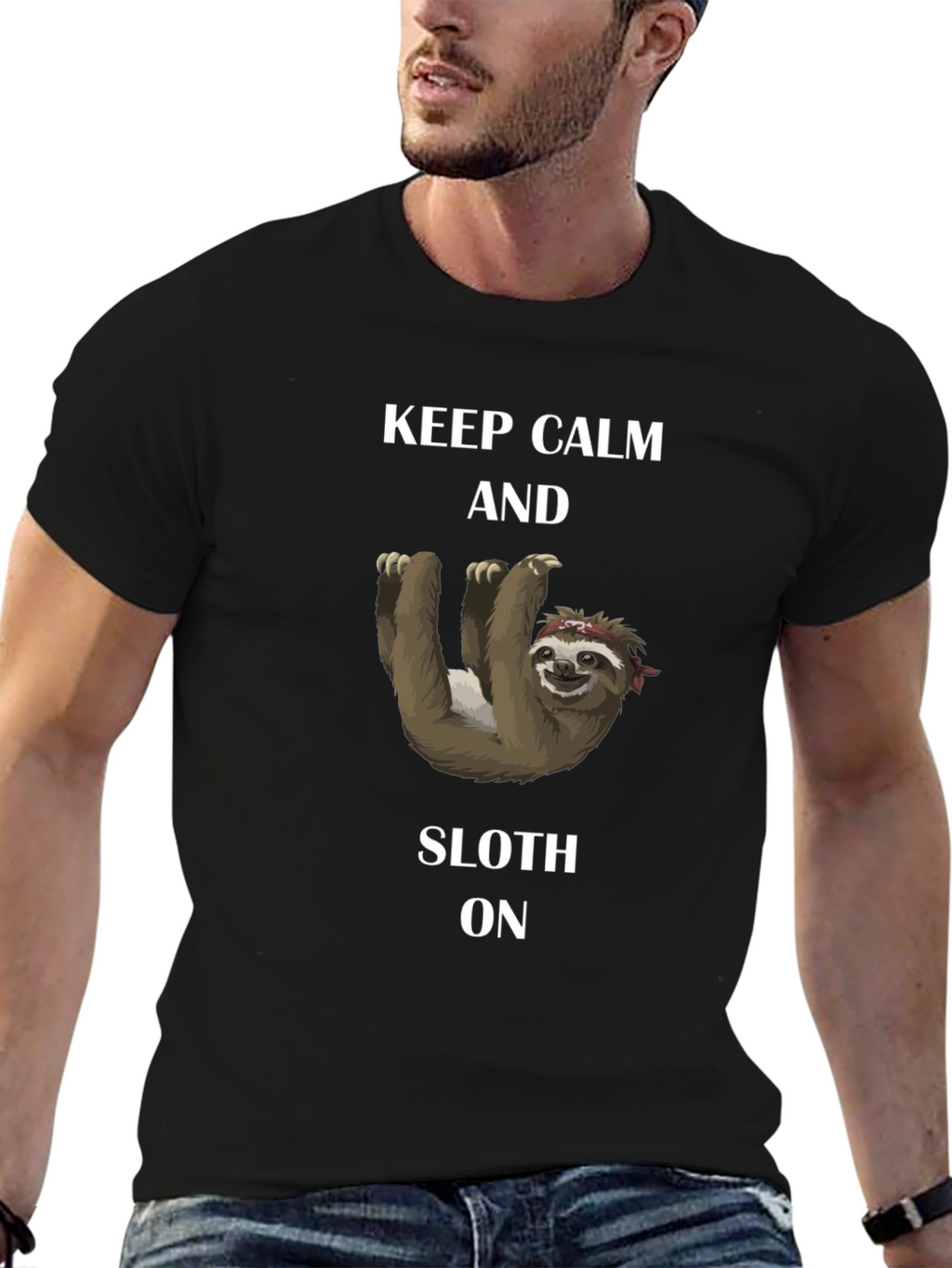 Keep Calm and Sloth On T-Shirt