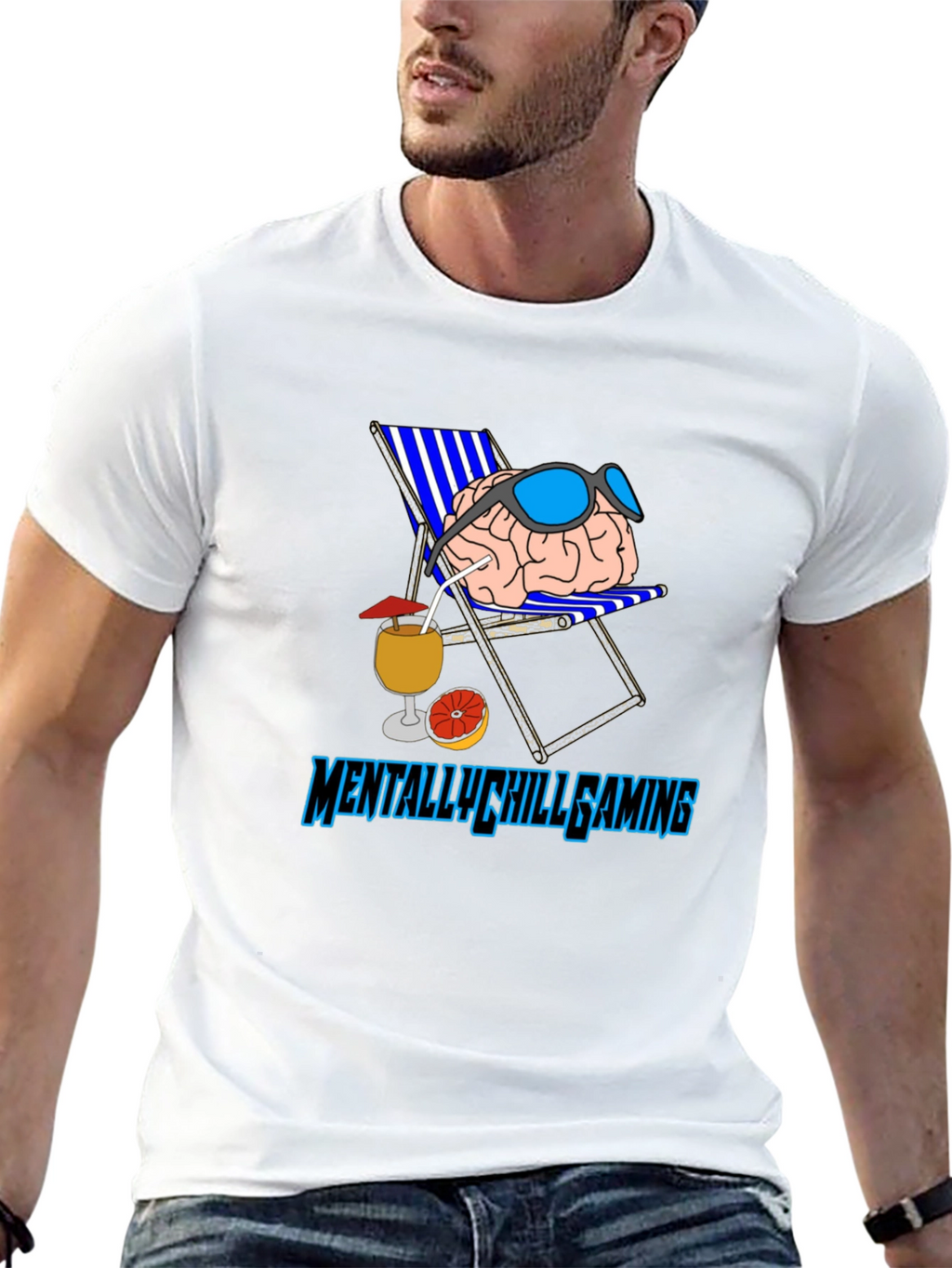 Mentally Chill Gaming Graphic T-Shirt