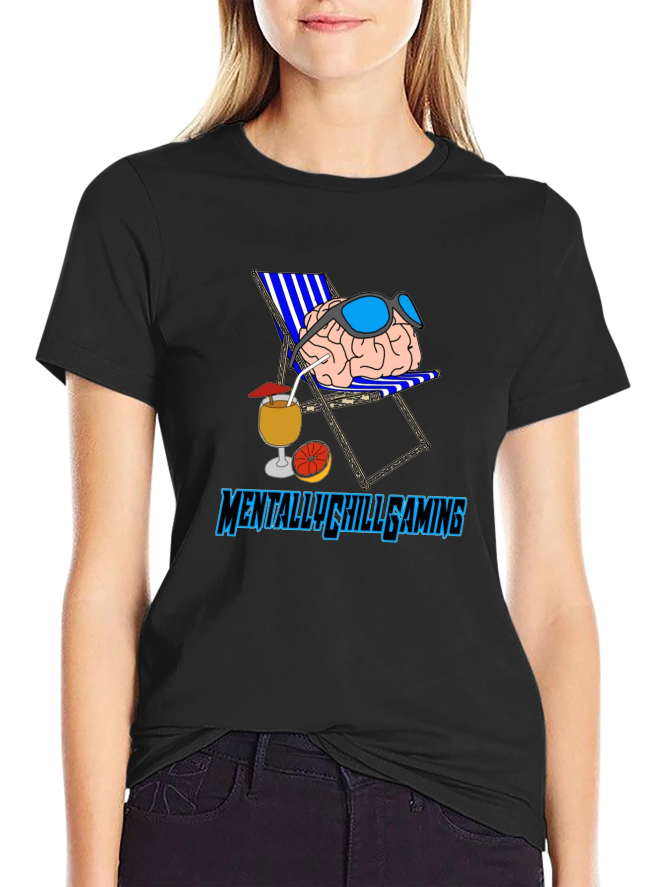 Mentally Chill Gaming Graphic T-Shirt