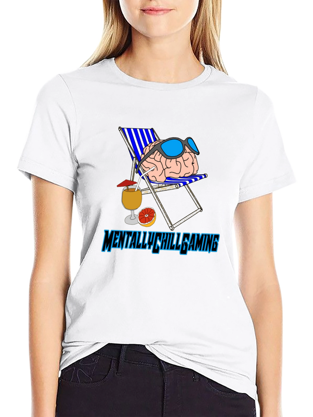 Mentally Chill Gaming Graphic T-Shirt