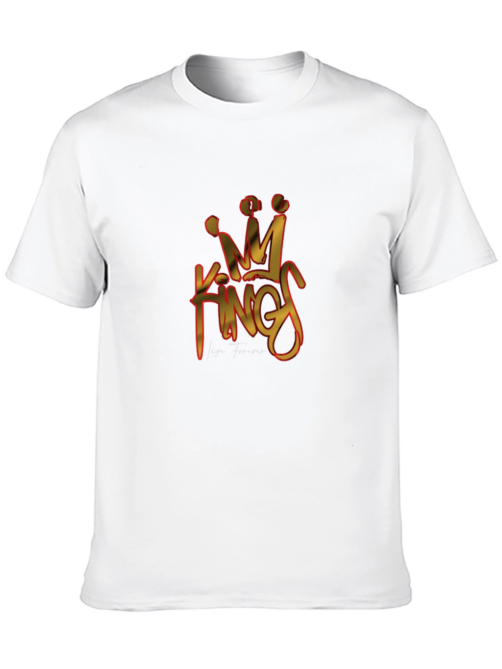 King Forever Graphic T-Shirt - Black