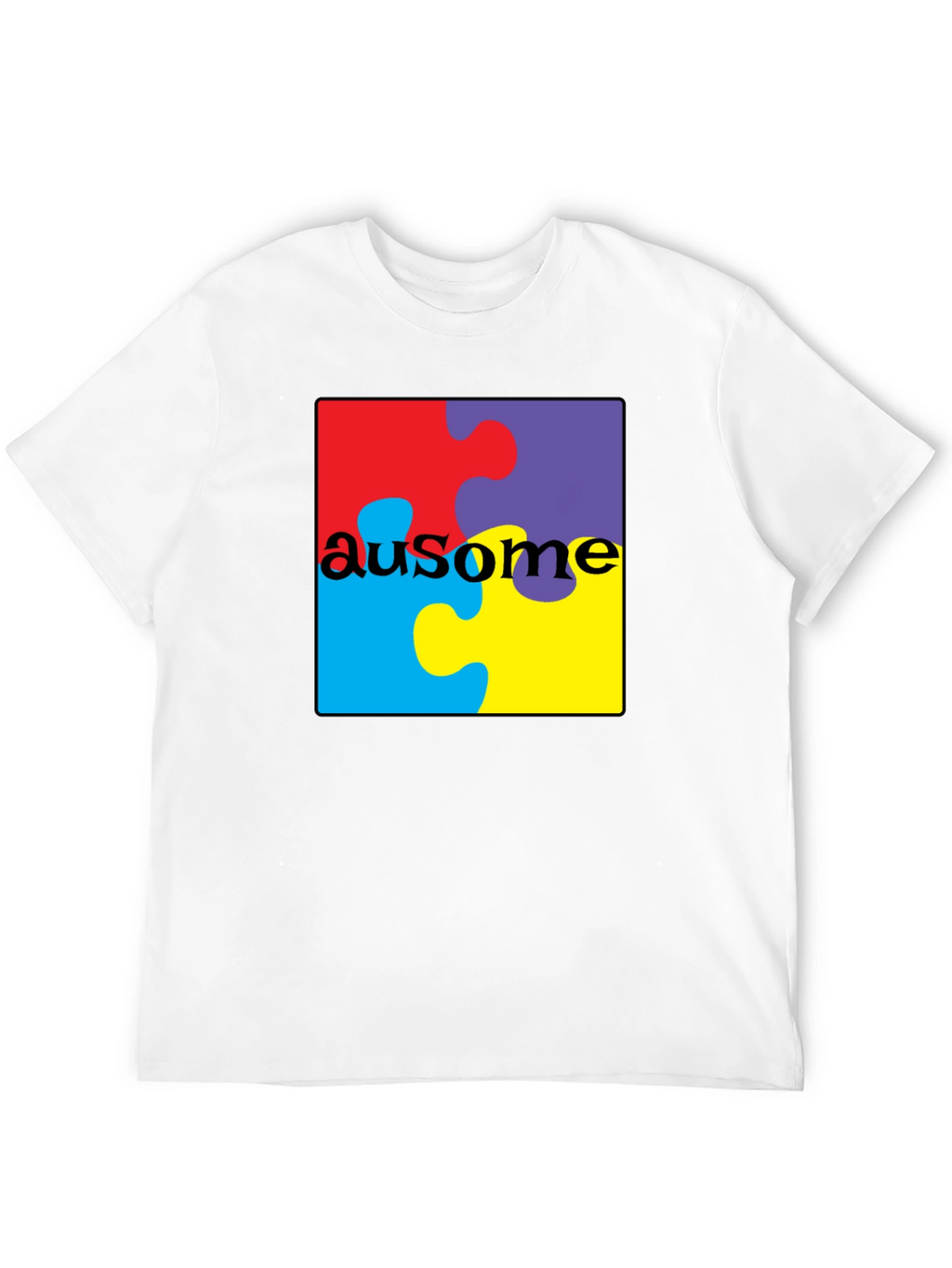 Au-some Puzzle Piece T-Shirt