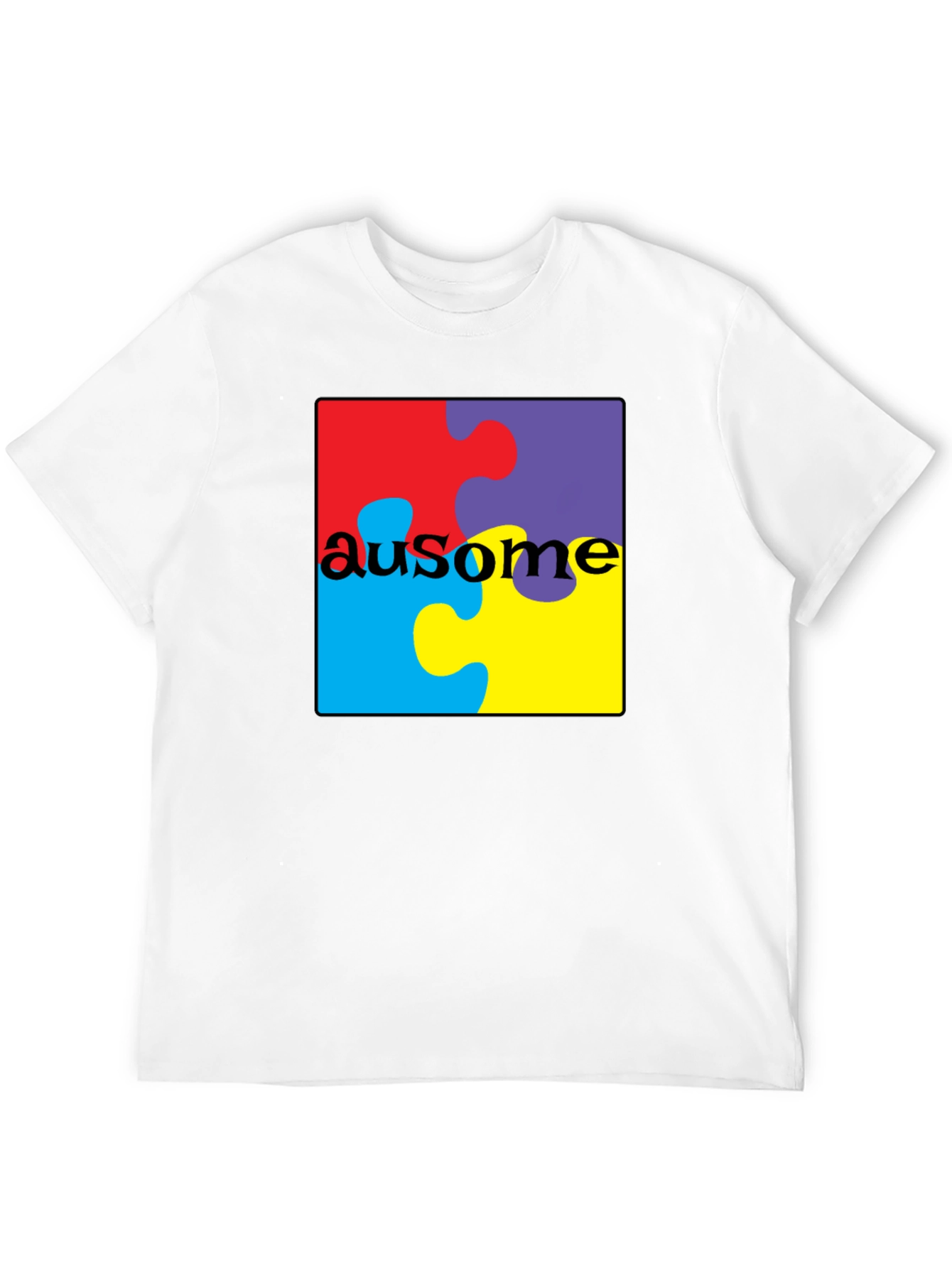 Au-some Puzzle Piece T-Shirt