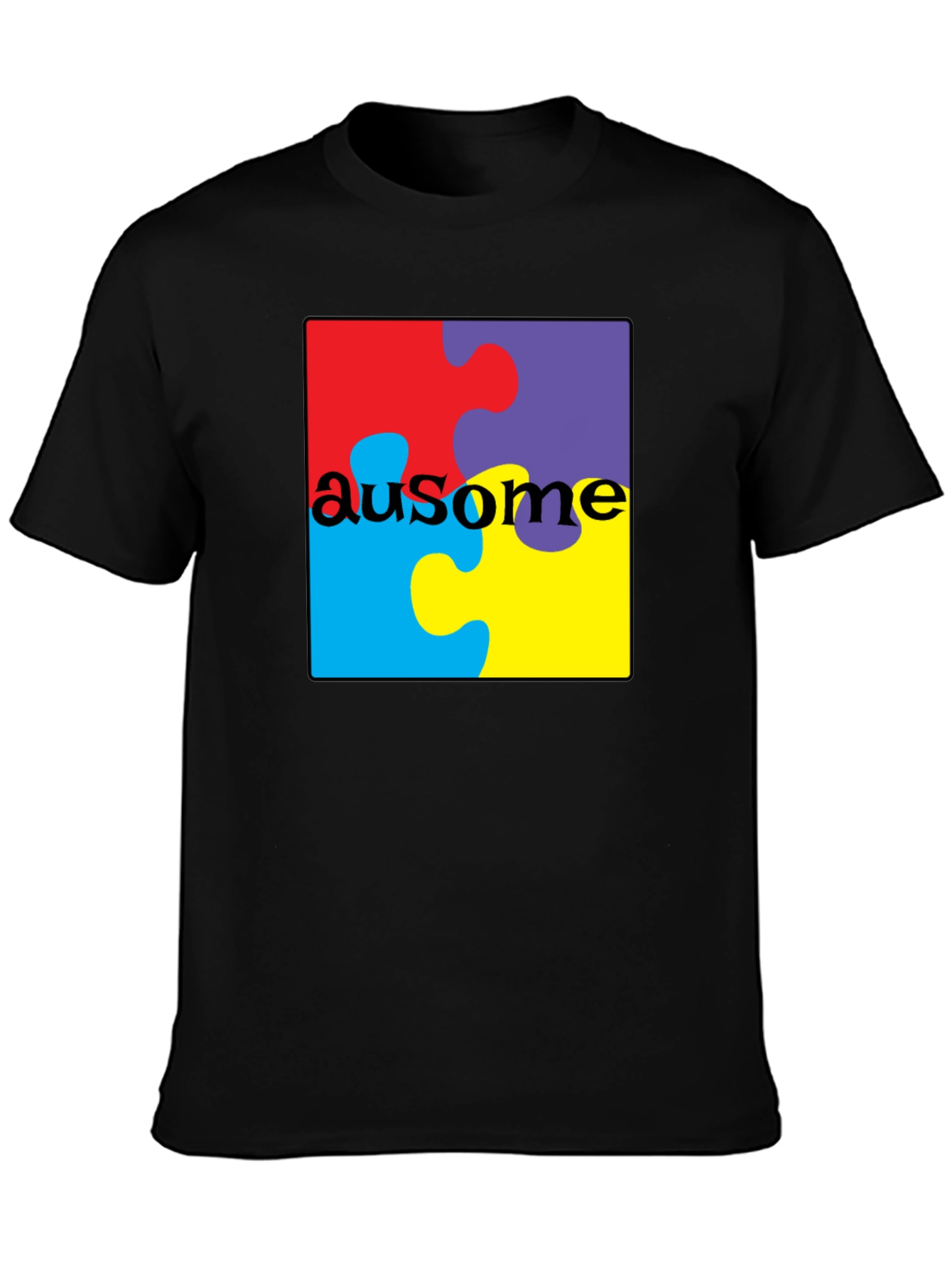 Au-some Puzzle Piece T-Shirt
