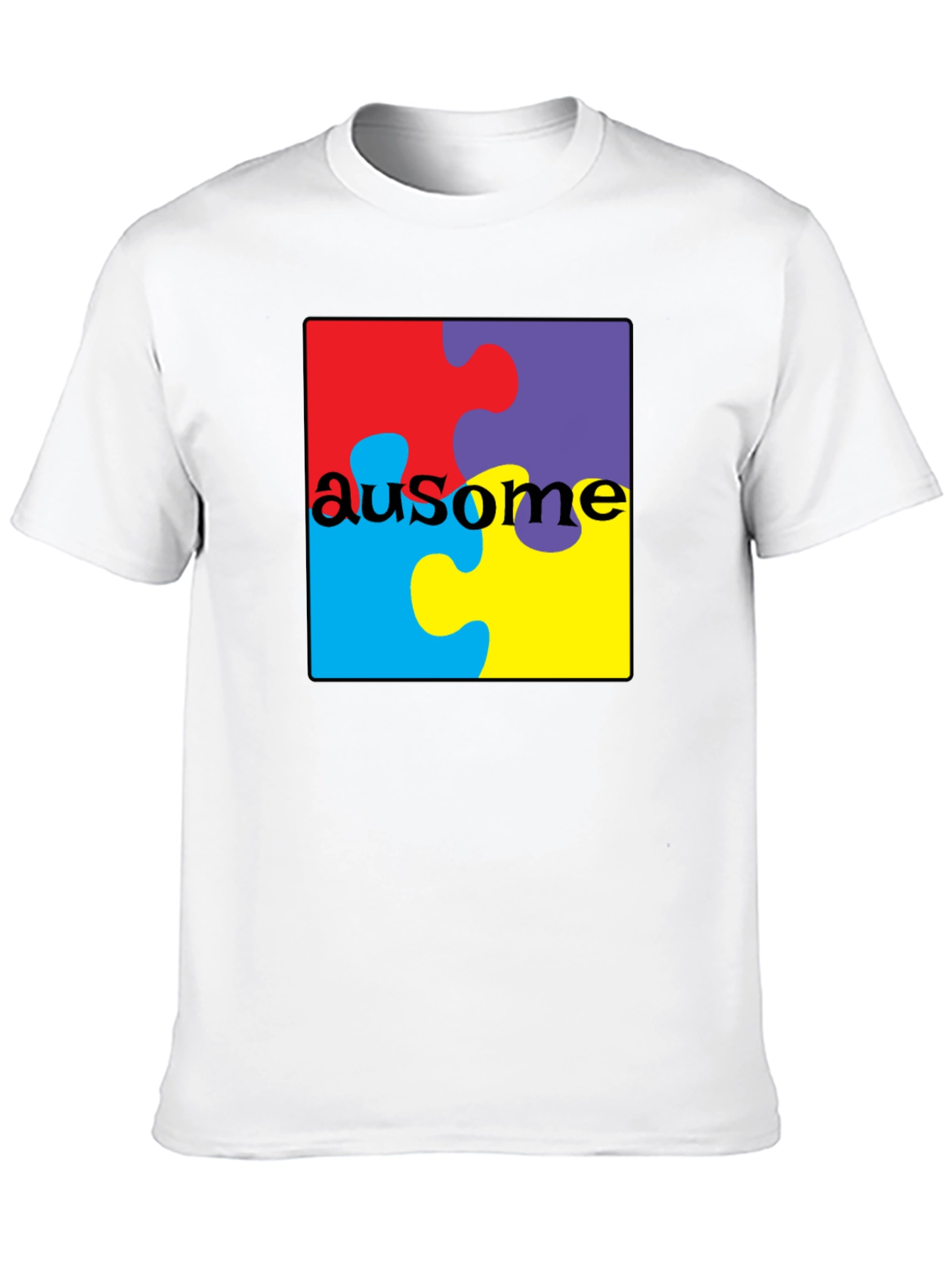 Au-some Puzzle Piece T-Shirt