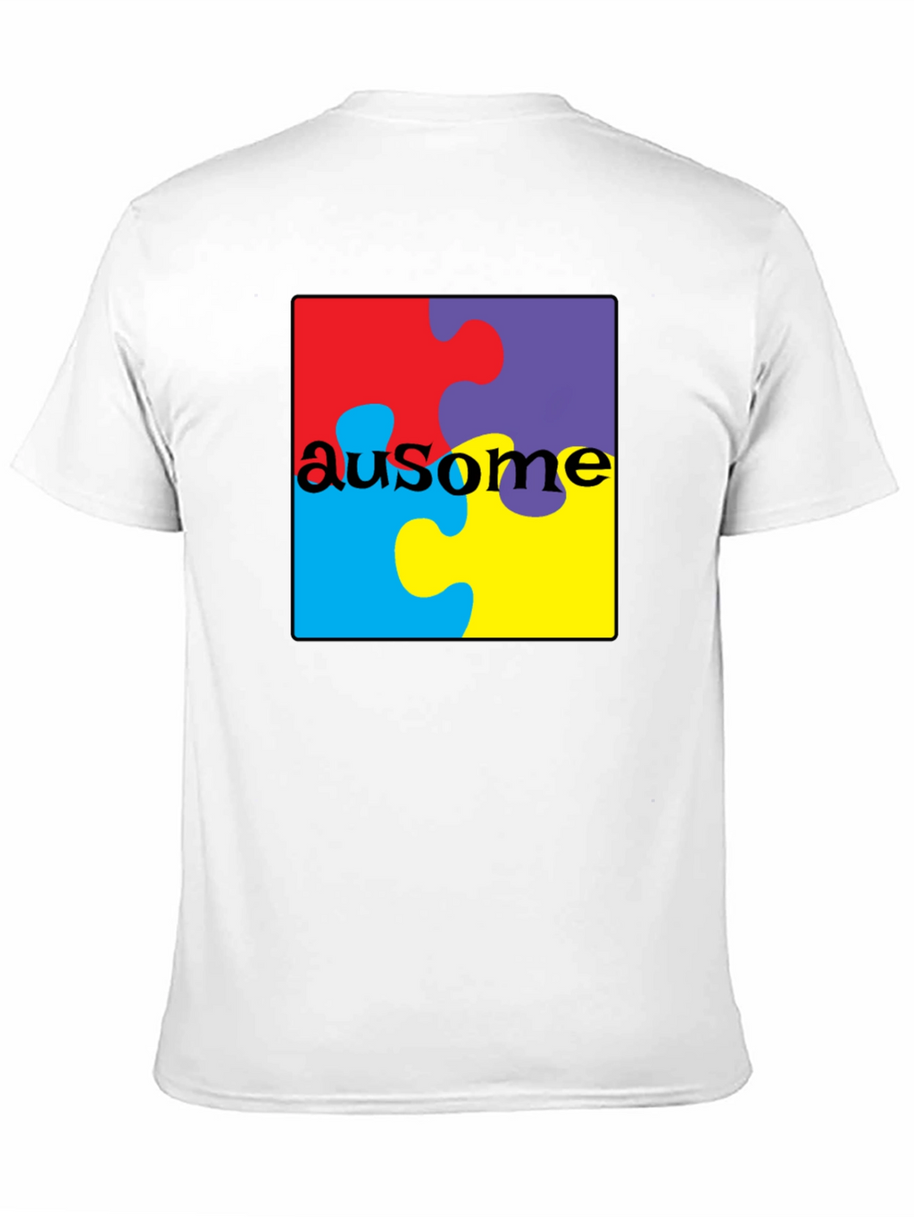 Au-some Puzzle Piece T-Shirt