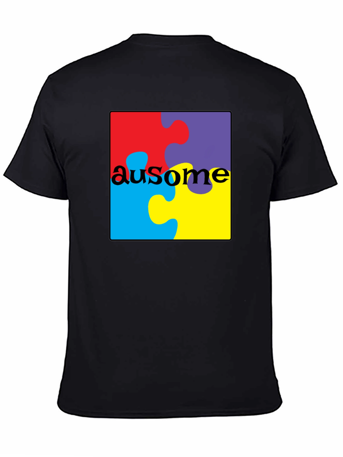 Au-some Puzzle Piece T-Shirt