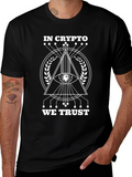 Crypto Trust T-Shirt - Illuminati Eye Design