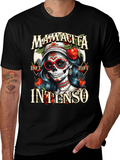 Mamacita Intenso T-Shirt - Sugar Skull Design