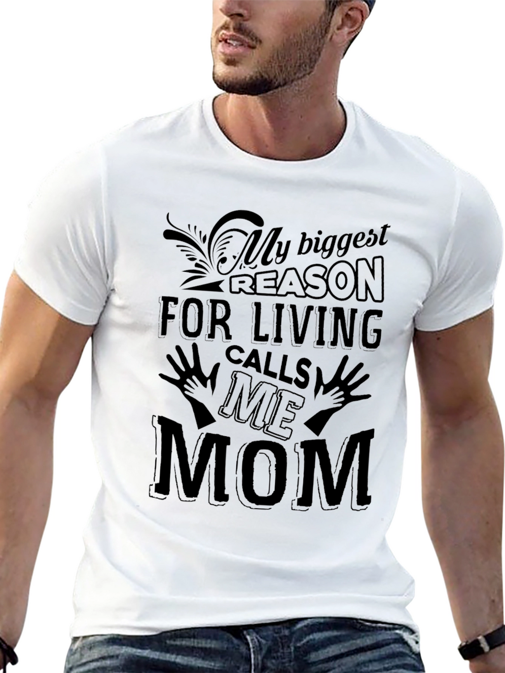 My Biggest Reason T-Shirt - Mom Love