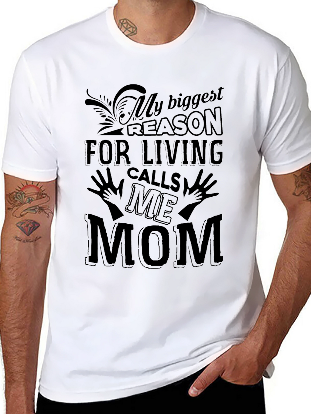 My Biggest Reason T-Shirt - Mom Love