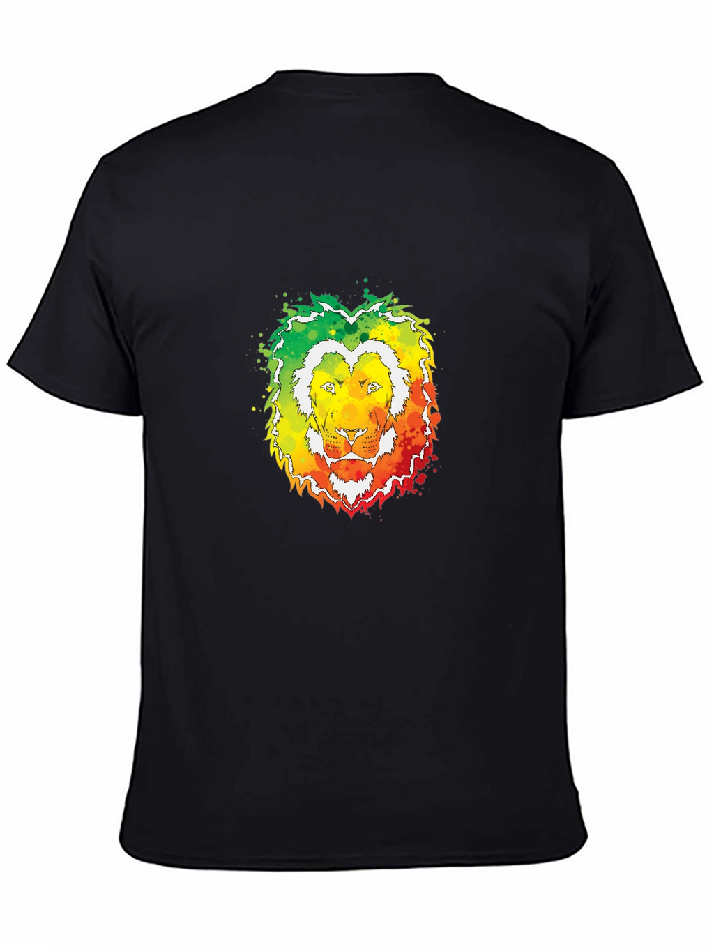 Rasta Lion Head T-Shirt - Reggae Style