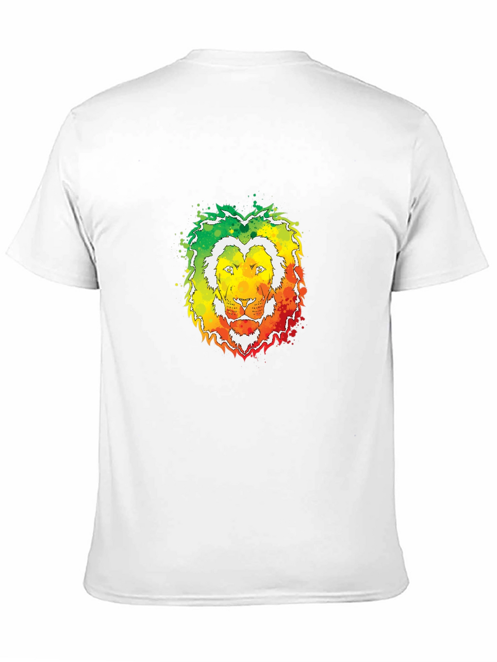 Rasta Lion Head T-Shirt - Reggae Style
