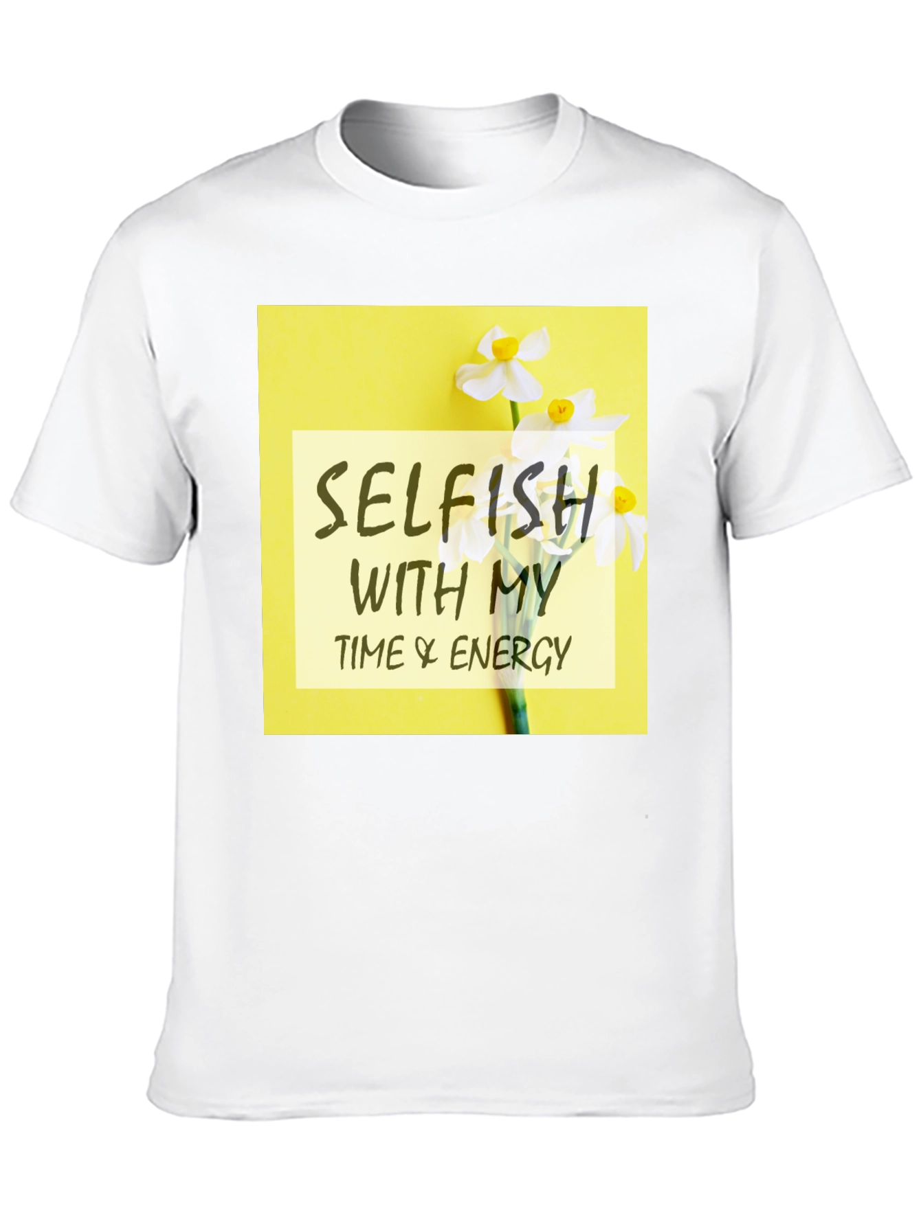 Selfish Time & Energy Graphic Tee