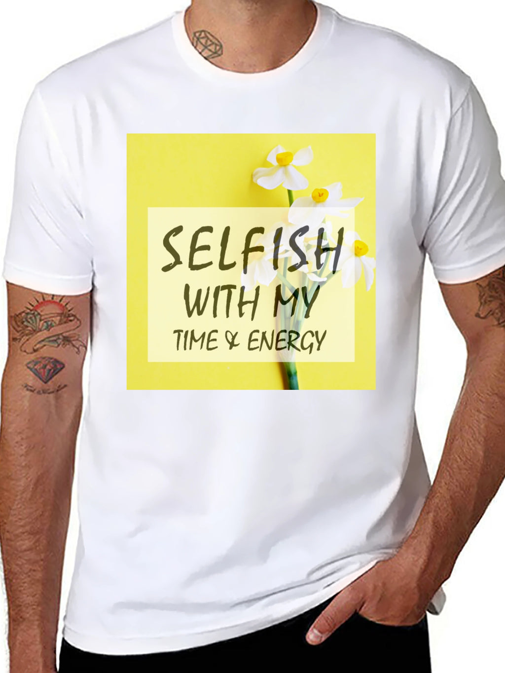 Selfish Time & Energy Graphic Tee
