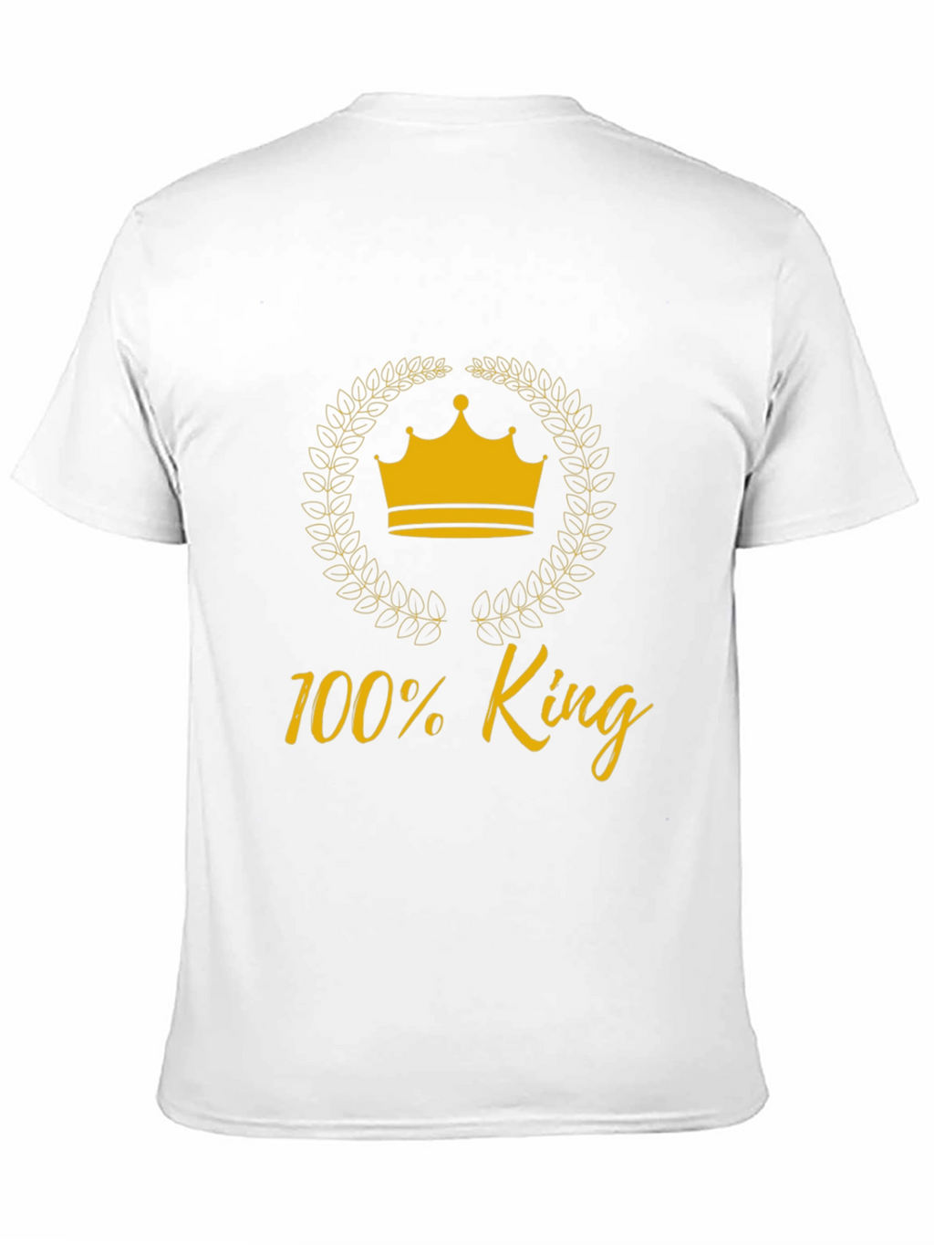 100% King Graphic Tee - Black T-Shirt