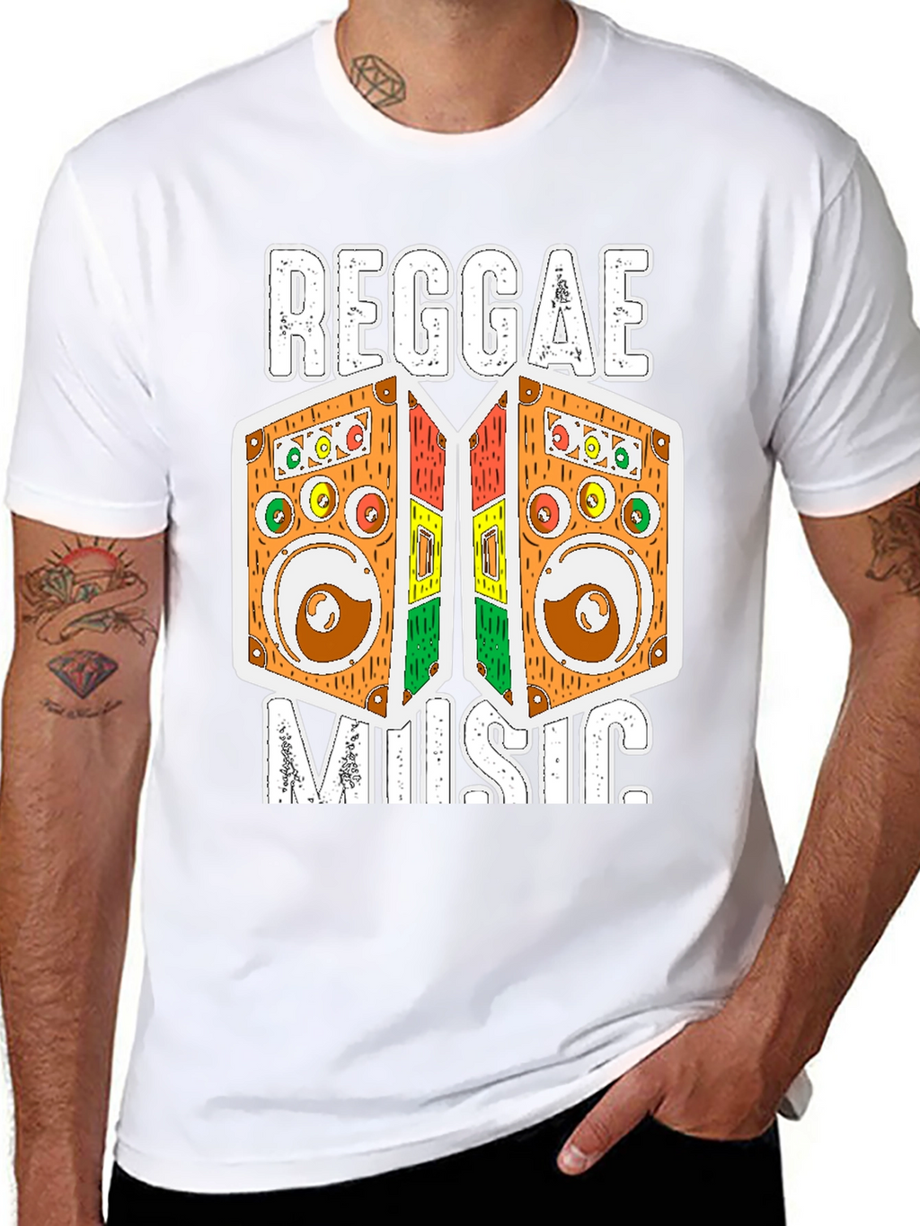 Reggae Music Graphic Tee