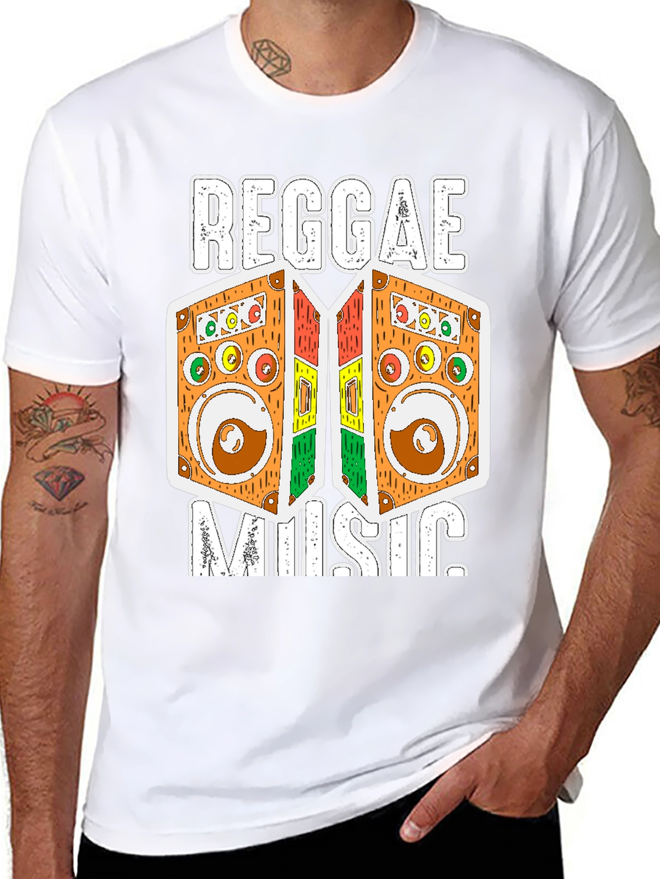 Reggae Music Graphic Tee