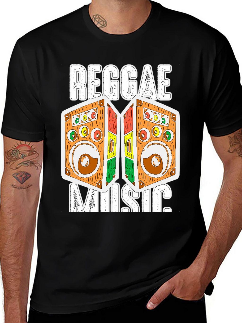 Reggae Music Graphic Tee