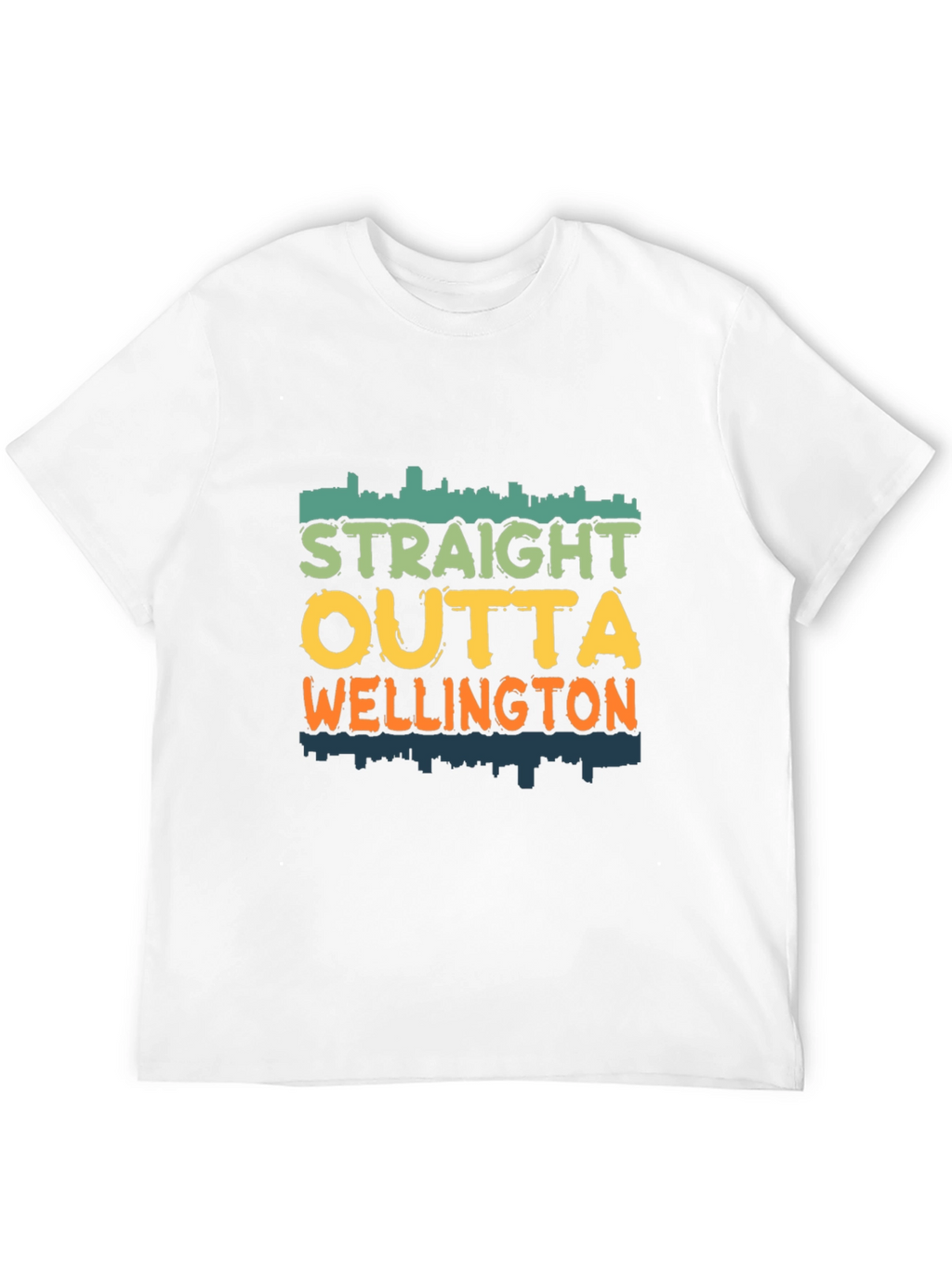 Straight Outta Wellington Tee - Cityscape