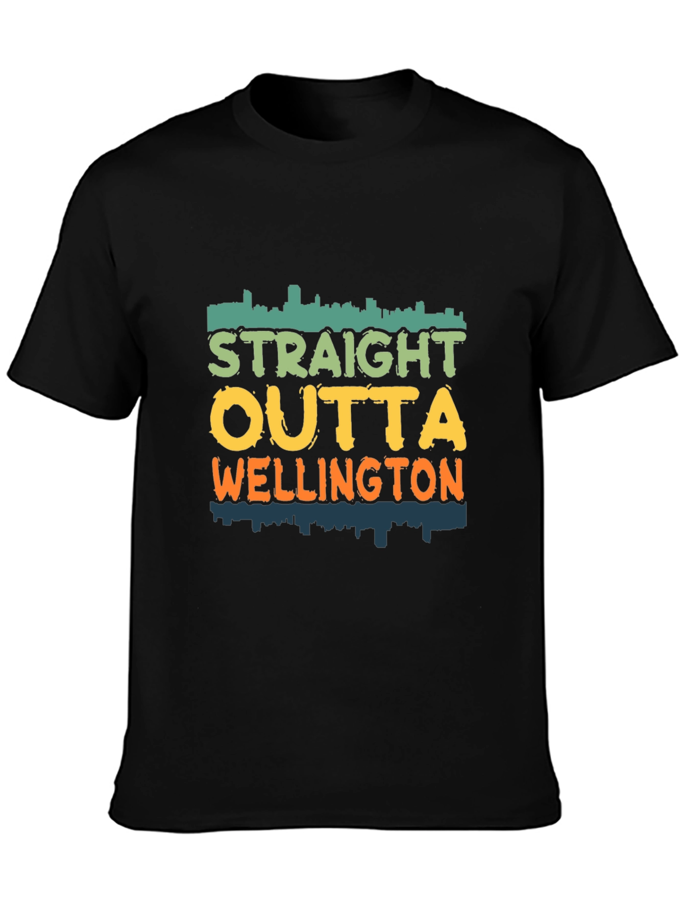 Straight Outta Wellington Tee - Cityscape