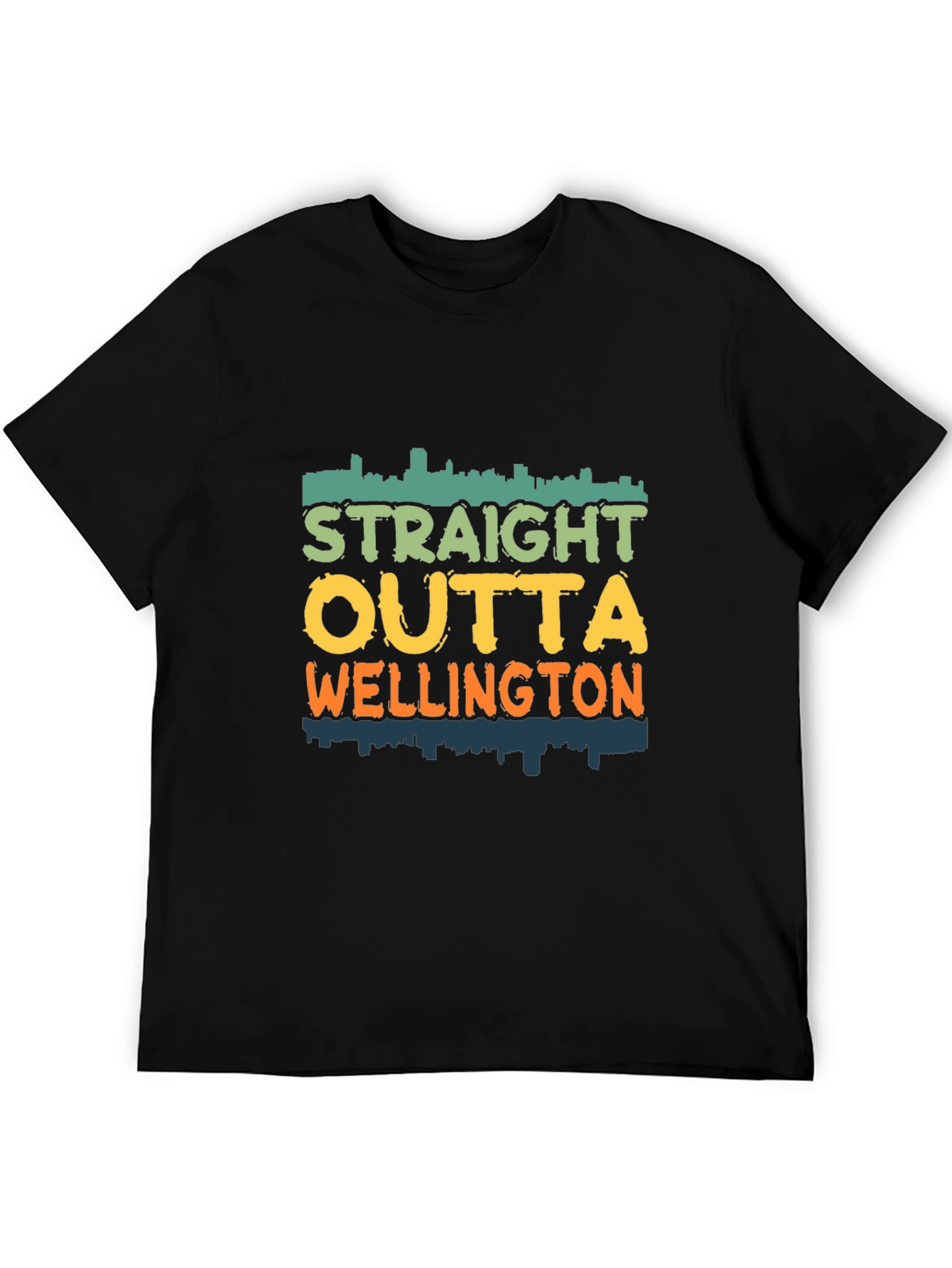 Straight Outta Wellington Tee - Cityscape