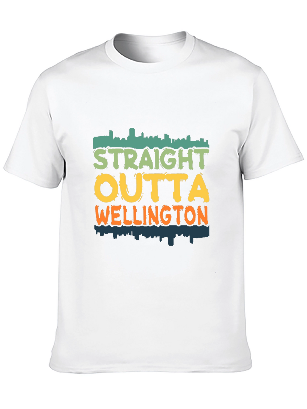 Straight Outta Wellington Tee - Cityscape
