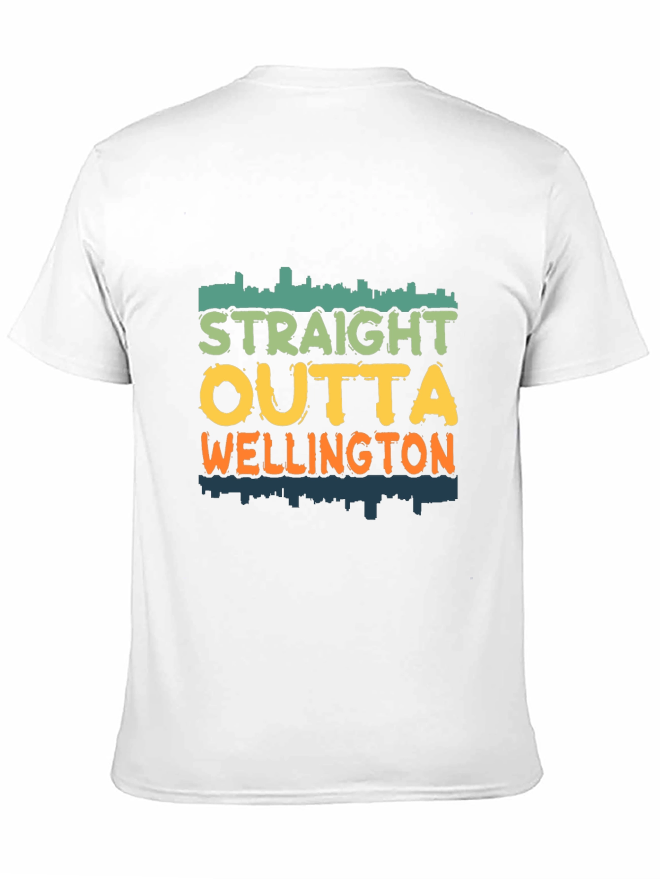 Straight Outta Wellington Tee - Cityscape