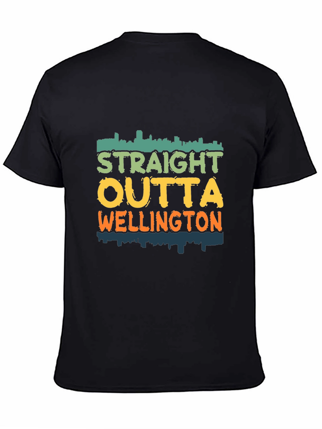 Straight Outta Wellington Tee - Cityscape