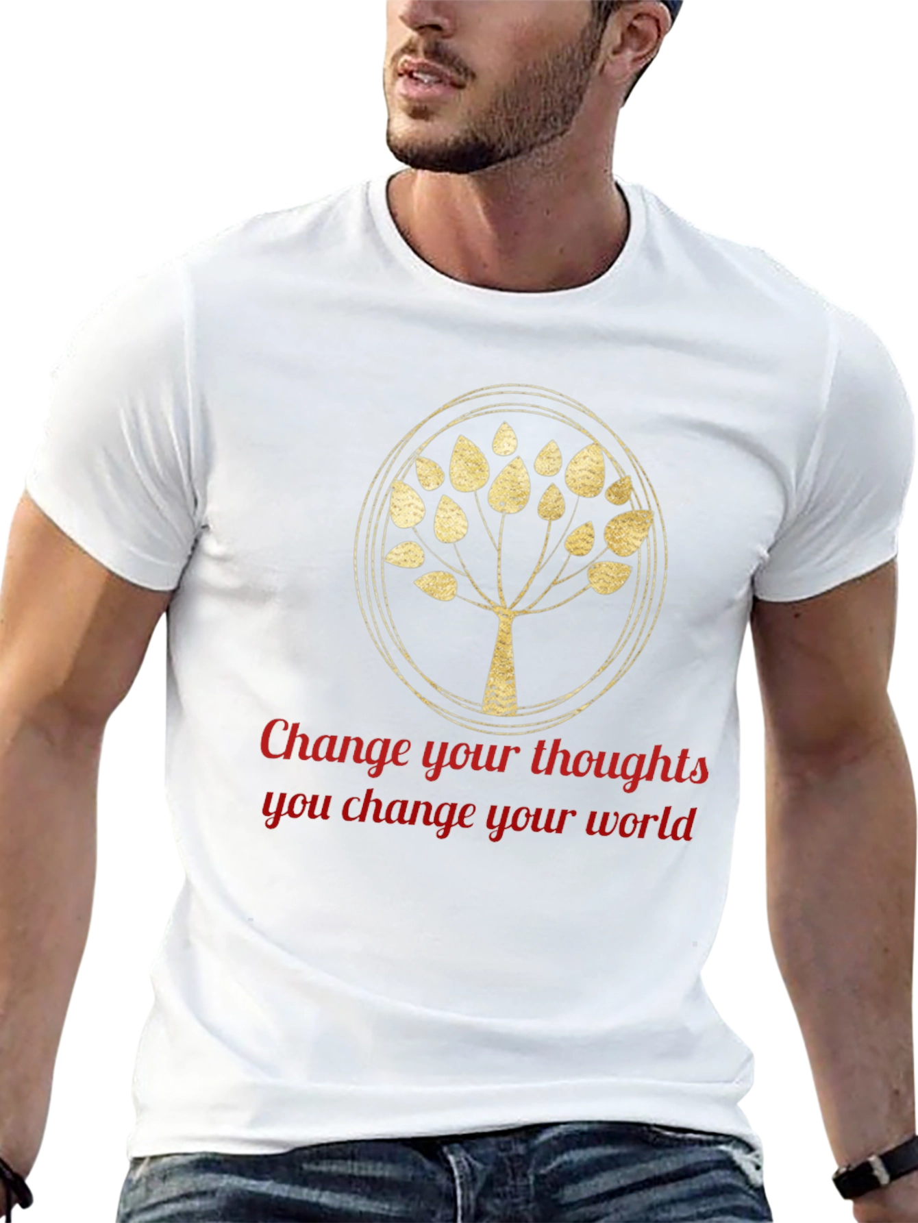 Tree of Life Graphic Tee - Change Your Thoughts