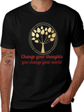 Tree of Life Graphic Tee - Change Your Thoughts