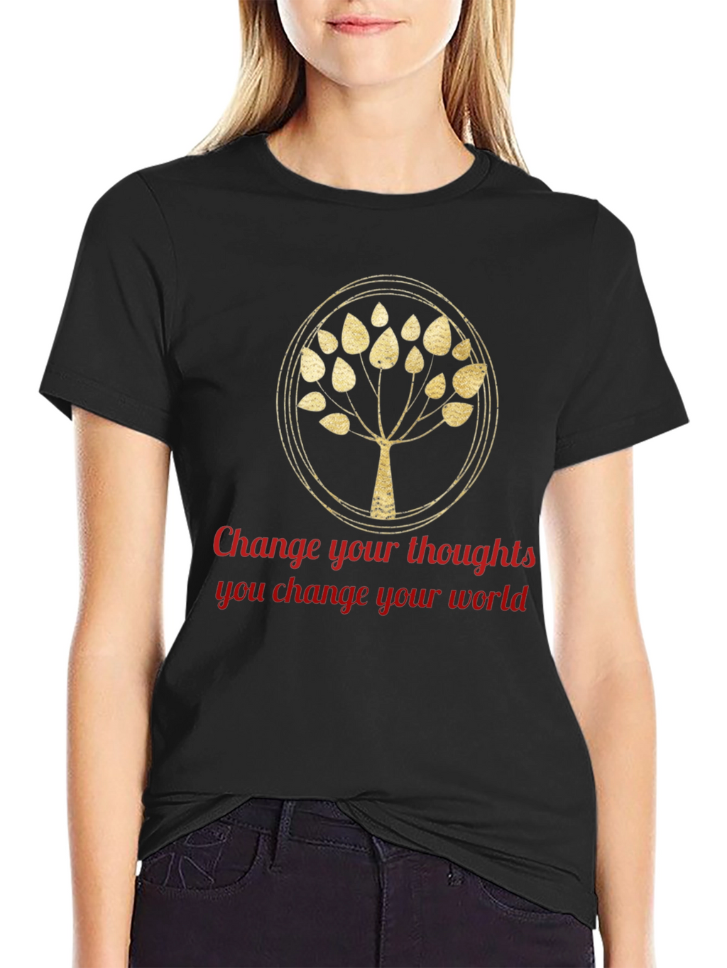 Tree of Life Graphic Tee - Change Your Thoughts