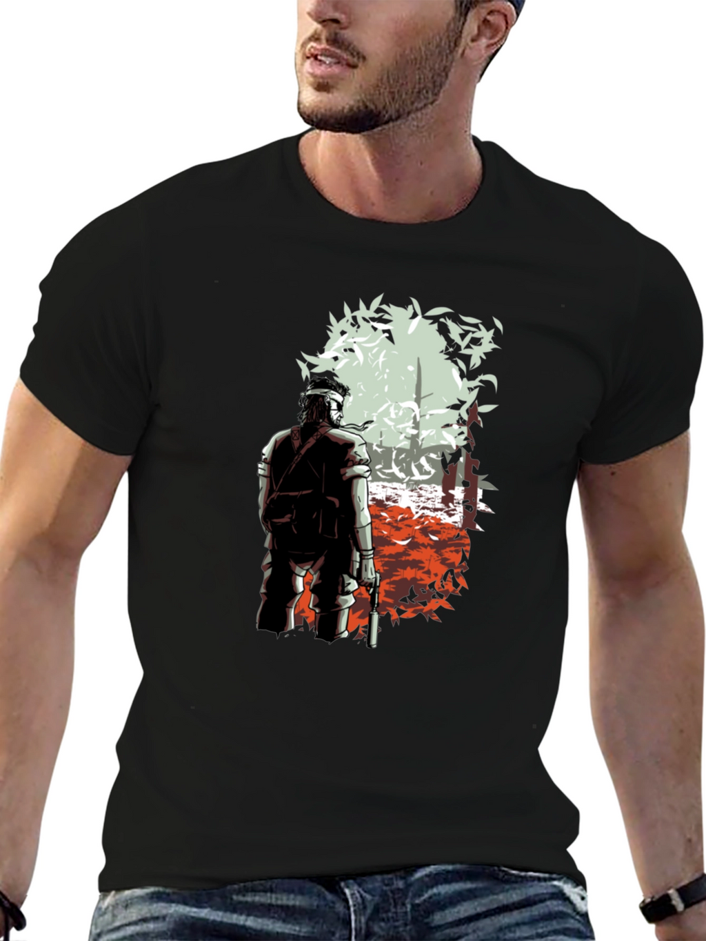 Stealth Ops T-Shirt: Camo Design