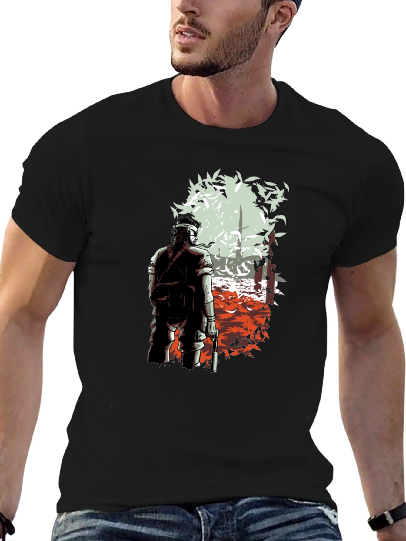 Stealth Ops T-Shirt: Camo Design