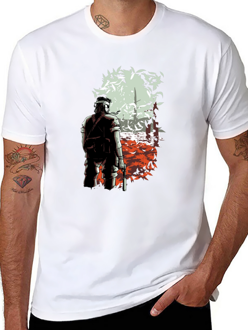 Stealth Ops T-Shirt: Camo Design