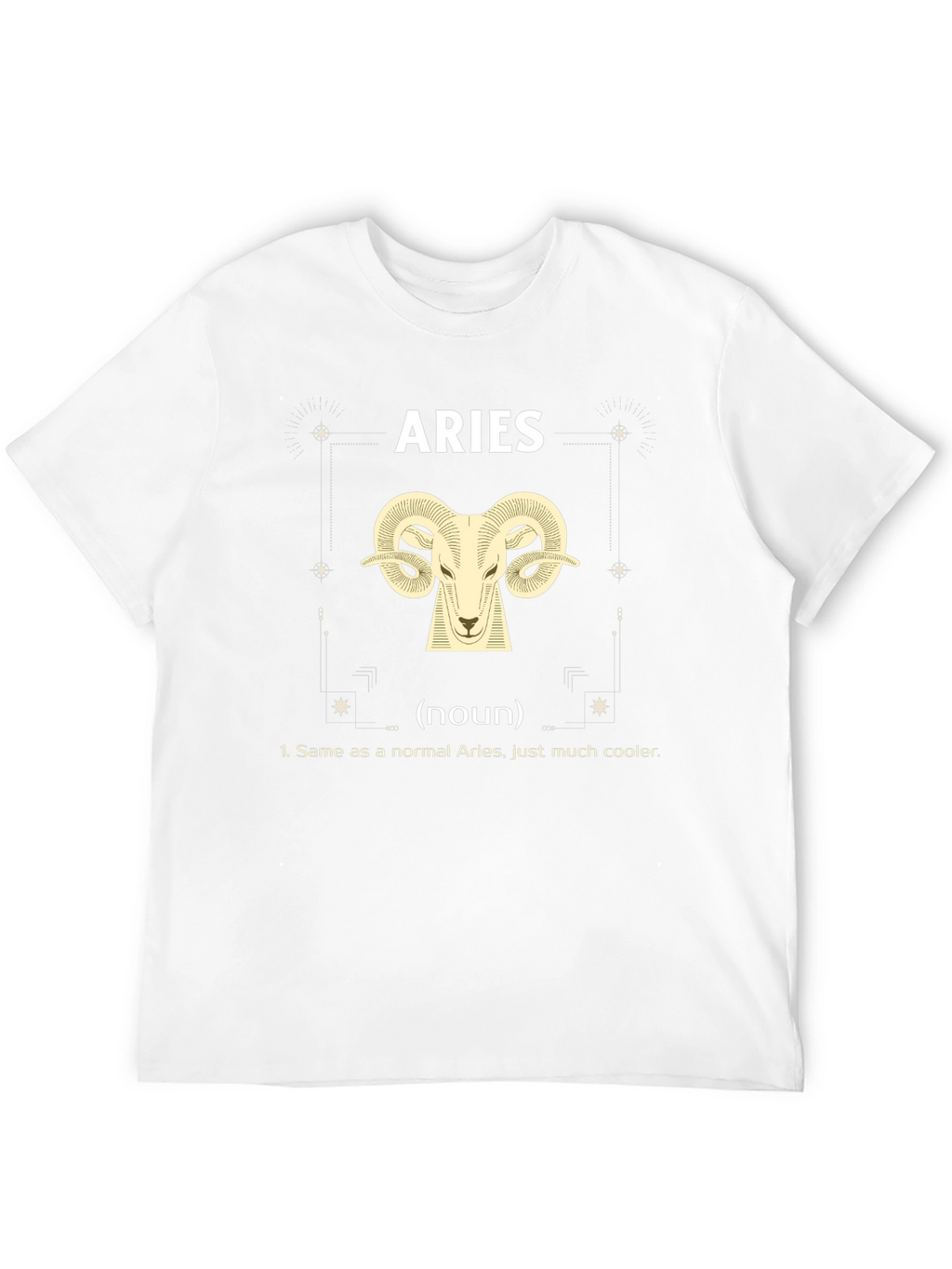 Aries Zodiac T-Shirt - Cooler Definition