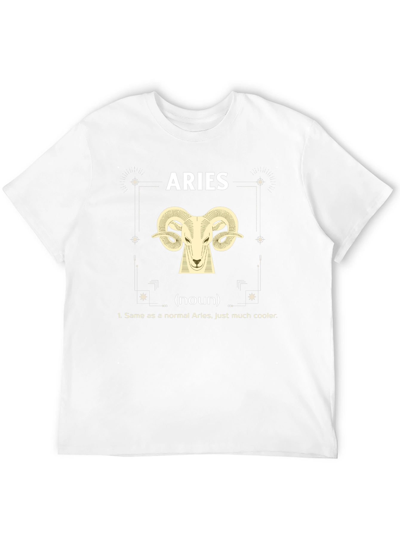 Aries Zodiac T-Shirt - Cooler Definition