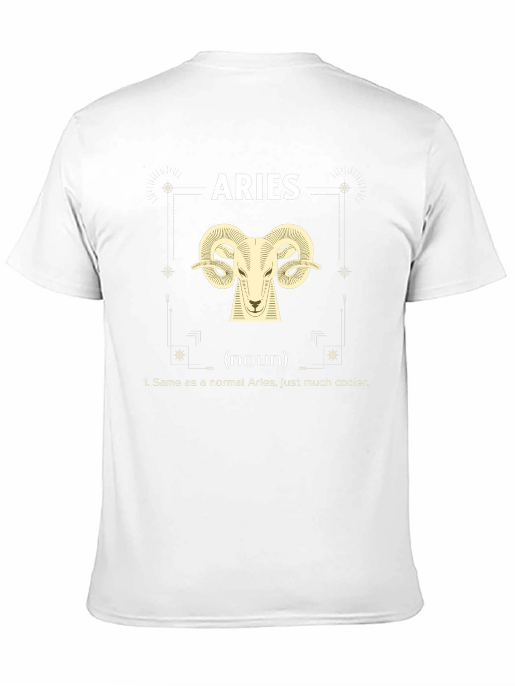 Aries Zodiac T-Shirt - Cooler Definition