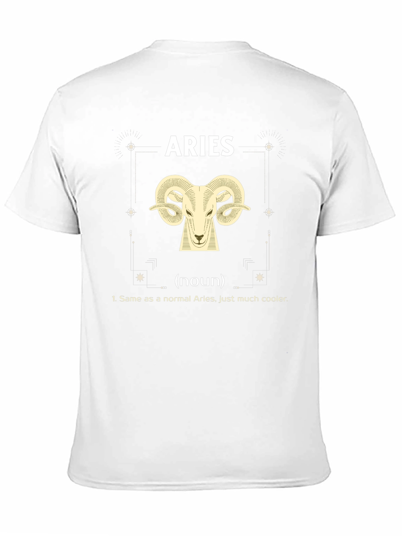 Aries Zodiac T-Shirt - Cooler Definition