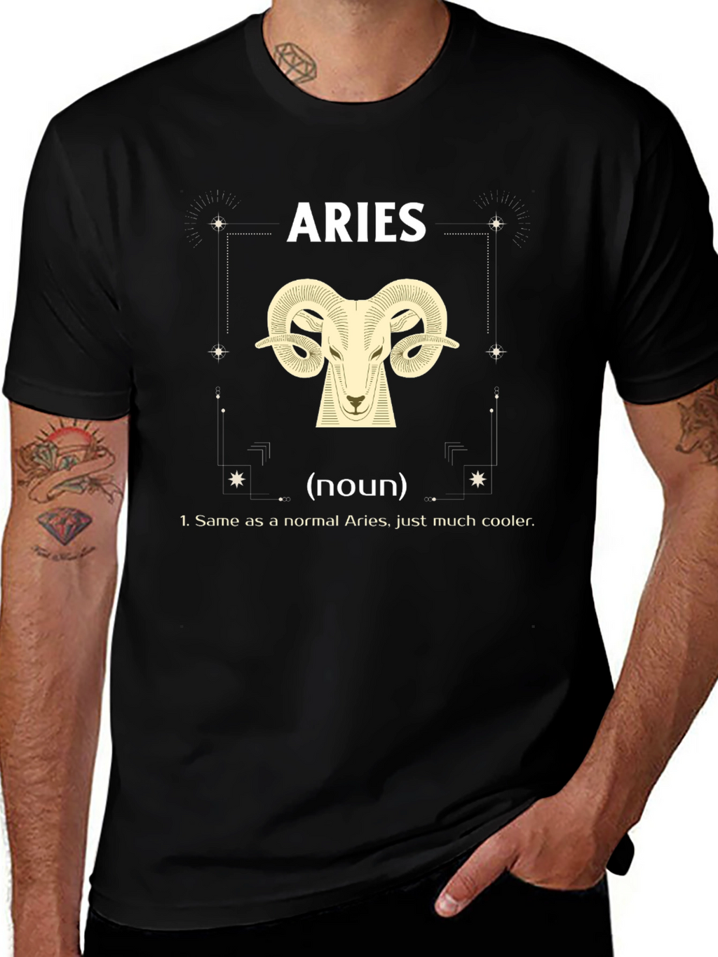 Aries Zodiac T-Shirt - Cooler Definition
